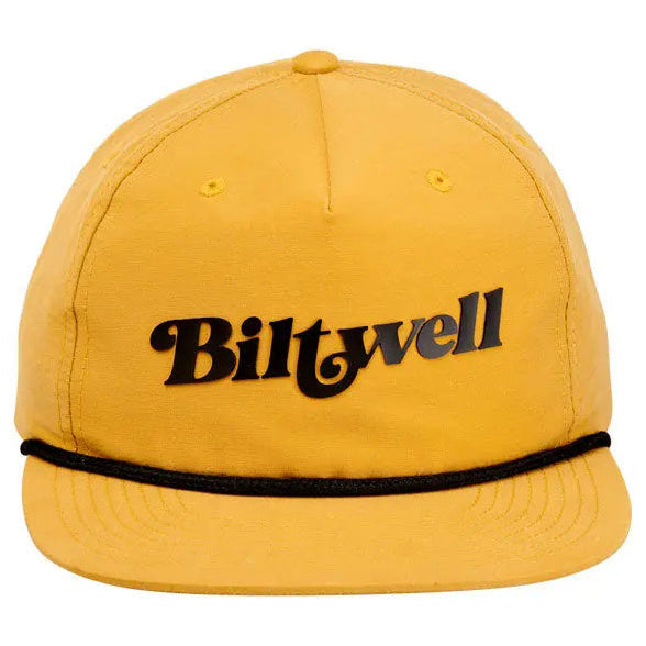 Biltwell Duffer Cap Biscuit / Black - front view