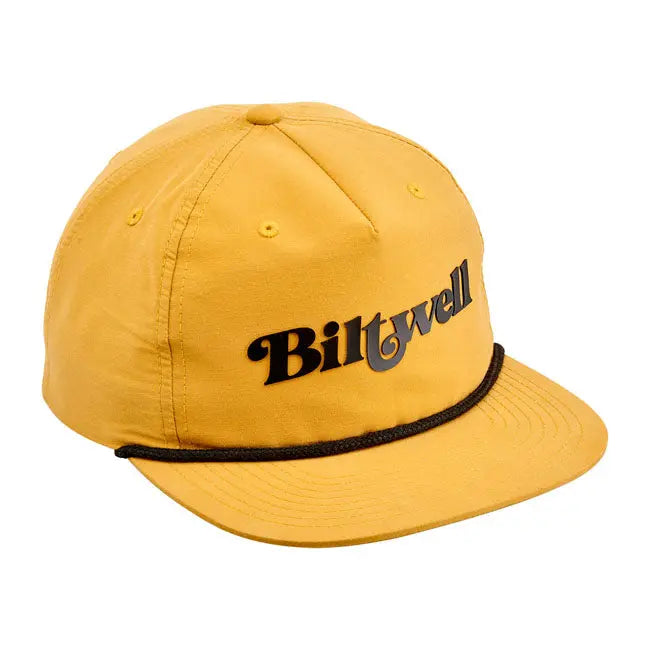 Biltwell Duffer Cap Biscuit / Black - FREE UK Shipping, FREE 365 Day Returns | Moto Central