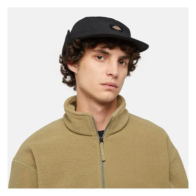 Dickies Glendive Cap Black - FREE UK Shipping, FREE 365 Day Returns | Moto Central