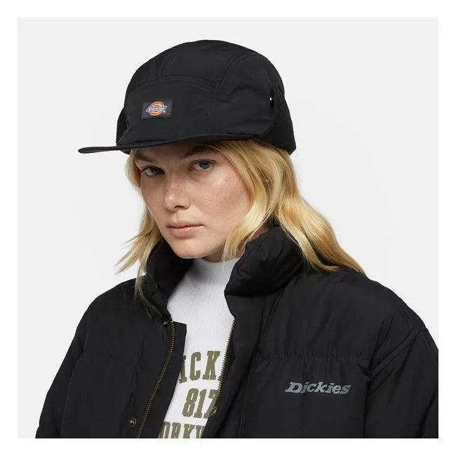 Dickies Glendive Cap Black - FREE UK Shipping, FREE 365 Day Returns | Moto Central