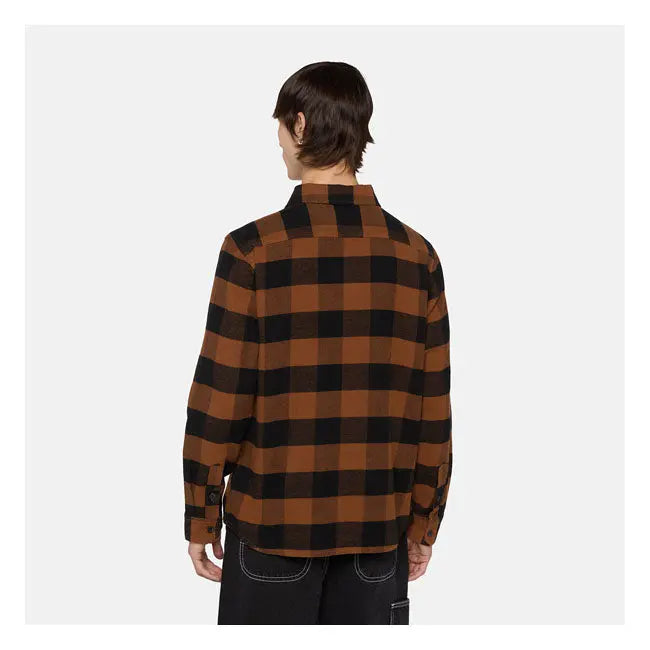 Dickies Sacramento Shirt Toffee - FREE UK Shipping, FREE 365 Day Returns | Moto Central