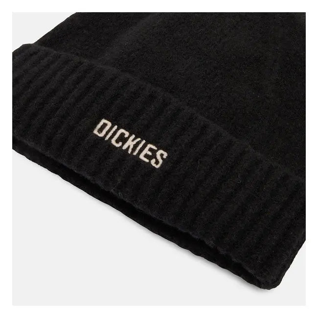 Dickies Harlowtown Beanie BlackĀ - FREE UK Shipping, FREE 365 Day Returns | Moto Central