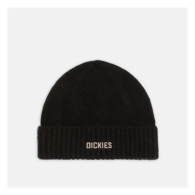Dickies Harlowtown Beanie Black  - FREE UK Shipping, FREE 365 Day Returns | Moto Central