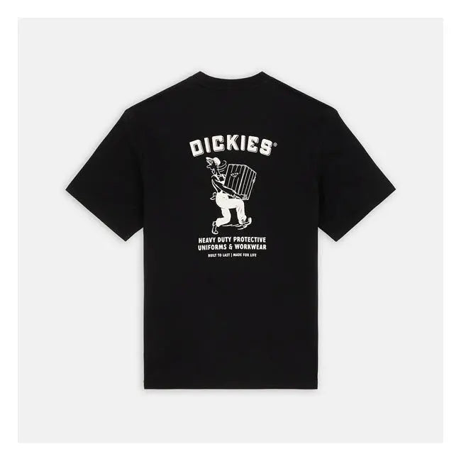 Dickies Builder T-Shirt Black  - FREE UK Shipping, FREE 365 Day Returns | Moto Central
