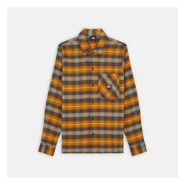 Dickies Forest Check Shirt  - FREE UK Shipping, FREE 365 Day Returns | Moto Central