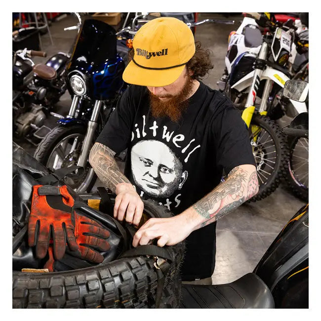 Biltwell Mental Jimmy's T-Shirt Black - FREE UK Shipping, FREE 365 Day Returns | Moto Central