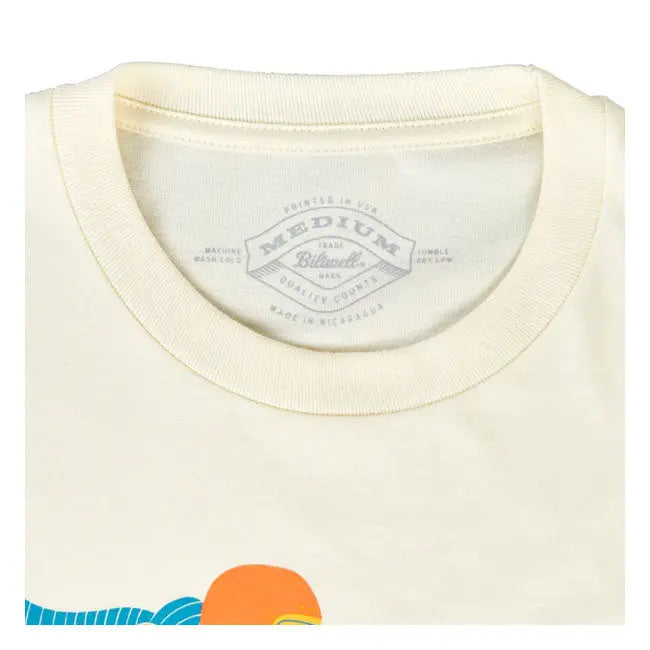 Biltwell Howdy T-Shirt Off White - FREE UK Shipping, FREE 365 Day Returns | Moto Central