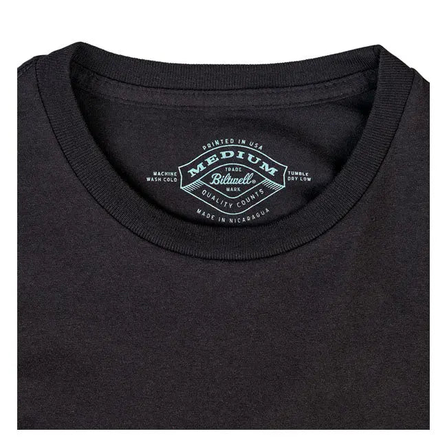 Biltwell Old Junk Pocket T-Shirt Black - FREE UK Shipping, FREE 365 Day Returns | Moto Central