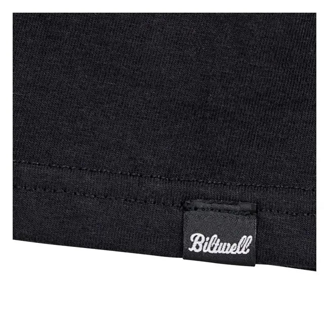 Biltwell Old Junk Pocket T-Shirt Black - FREE UK Shipping, FREE 365 Day Returns | Moto Central
