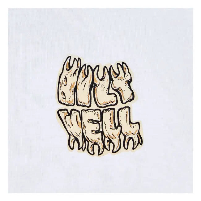 Biltwell Decay Long Sleeves T-Shirt White - FREE UK Shipping, FREE 365 Day Returns | Moto Central