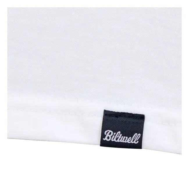 Biltwell Decay Long Sleeves T-Shirt White - FREE UK Shipping, FREE 365 Day Returns | Moto Central