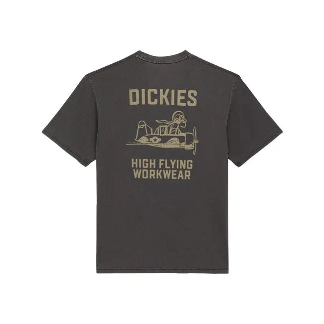 Dickies High Flying Workwear T-Shirt Black  - FREE UK Shipping, FREE 365 Day Returns | Moto Central
