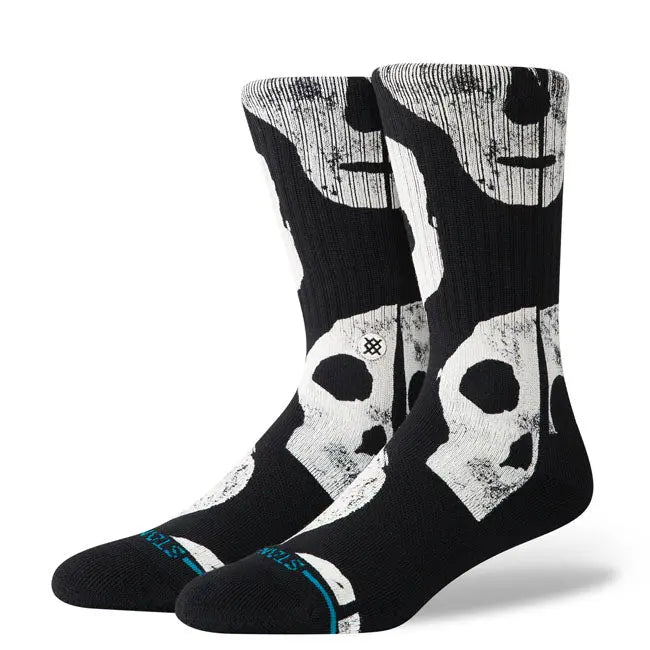 Stance Jollly Rogers Crew Socks Black FREE UK Delivery, FREE 365 Day Returns | Moto Central