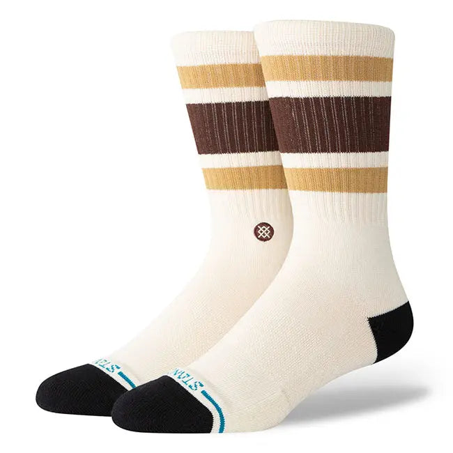 Stance Boyd St Socks Dark Brown FREE UK Delivery, FREE 365 Day Returns | Moto Central