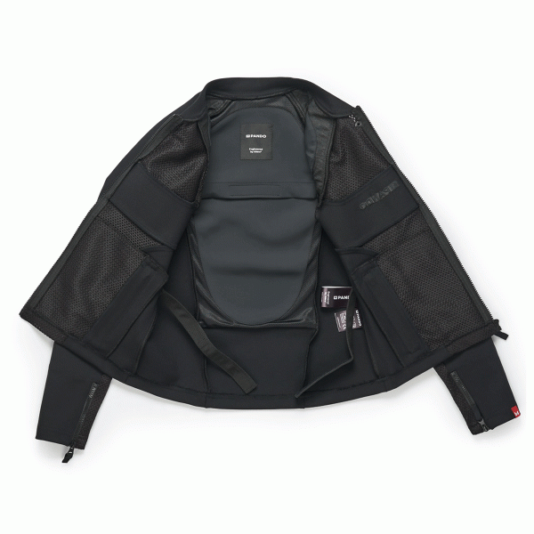 Pando Moto Stealth Black AAA Ladies Textile Jacket Black FREE UK Delivery, FREE 365 Day Returns | Moto Central