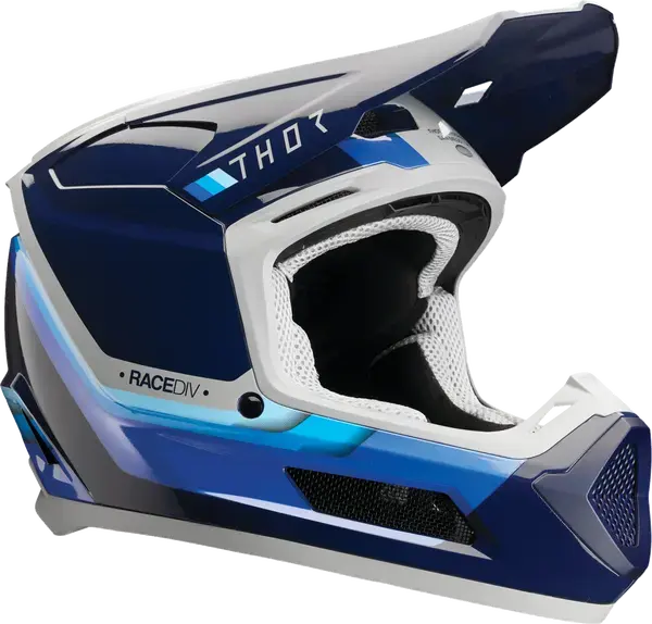 Thor Fleet Youth Defy Blue / Grey - FREE UK Shipping, FREE 365 Day Returns | Moto Central