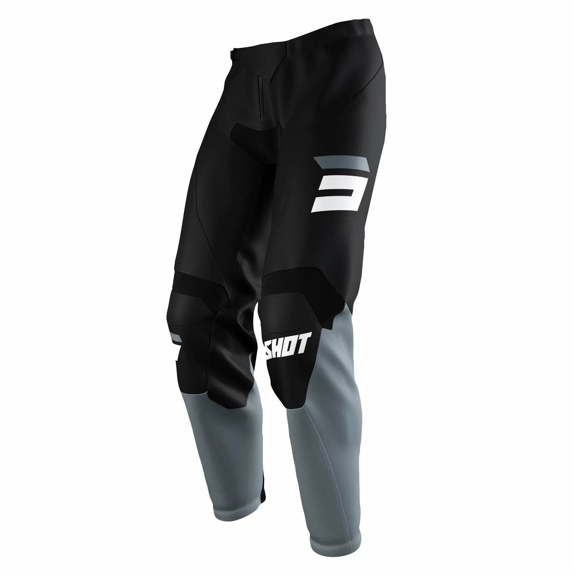 Shot Raw Trouser Burst Black - FREE UK Shipping, FREE 365 Day Returns | Moto Central
