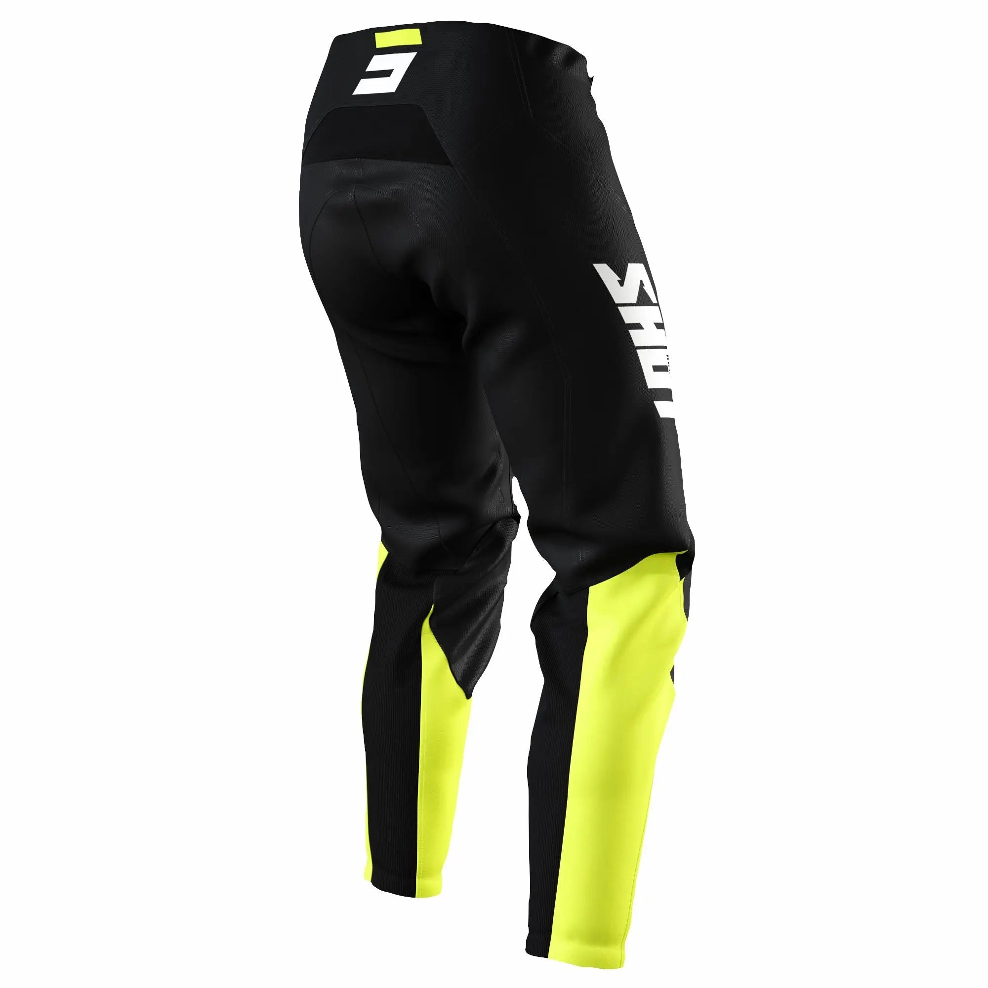 Shot Raw Trouser Burst Neon Yellow - FREE UK Shipping, FREE 365 Day Returns | Moto Central