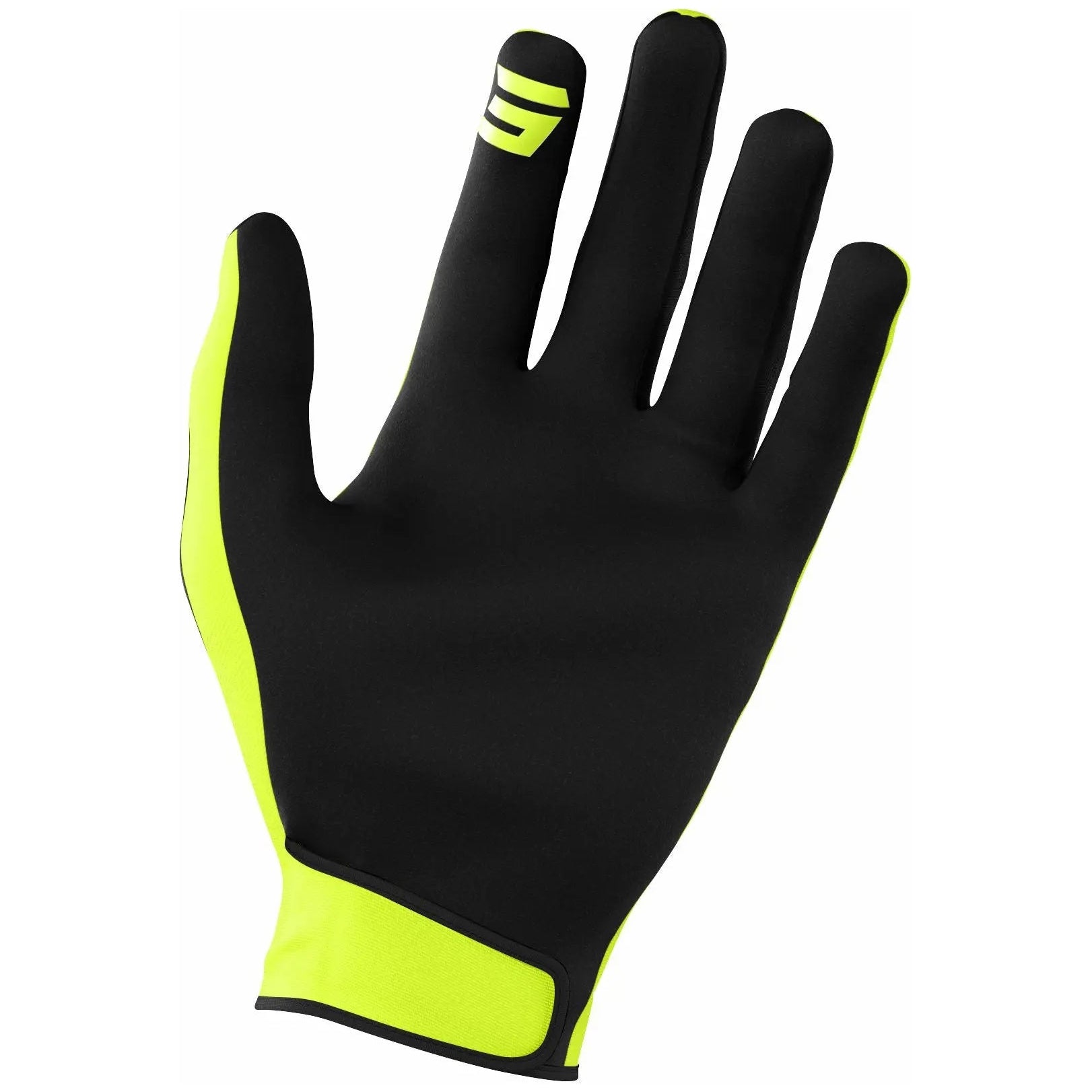 Shot Raw Gloves Burst Neon Yellow - FREE UK Shipping, FREE 365 Day Returns | Moto Central