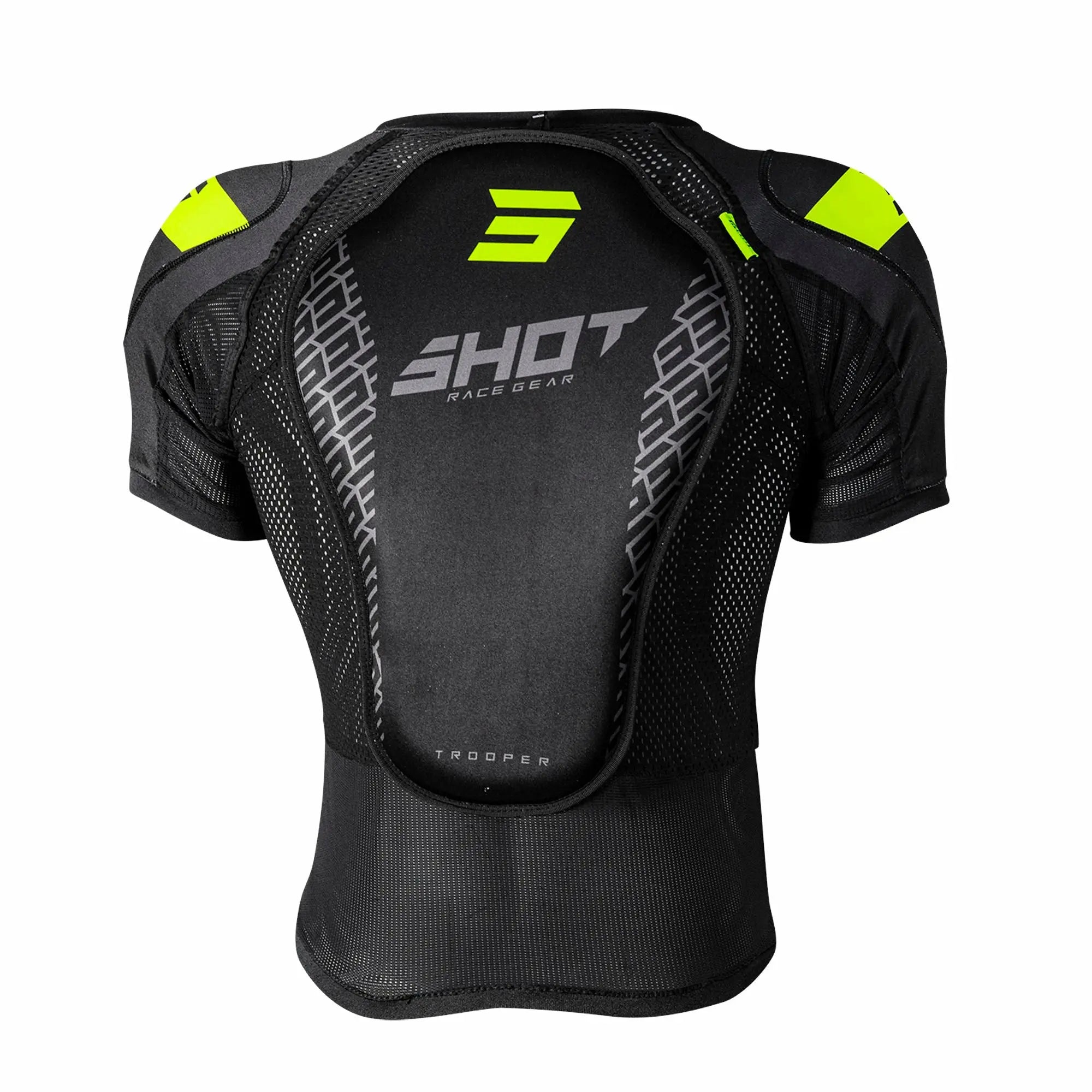 Shot Trooper Protective Jacket Black - FREE UK Shipping, FREE 365 Day Returns | Moto Central