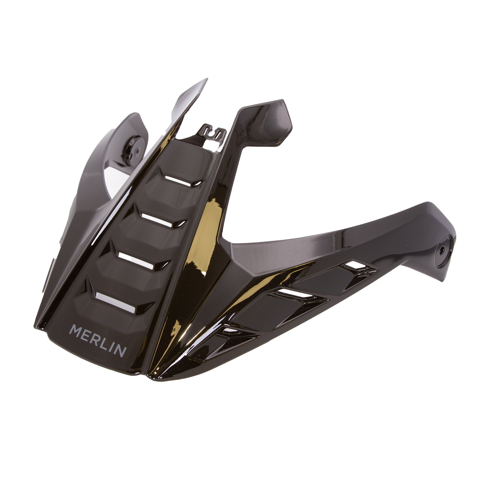 Merlin Adventure Helmet Peak Black FREE UK Delivery, FREE 365 Day Returns | Moto Central