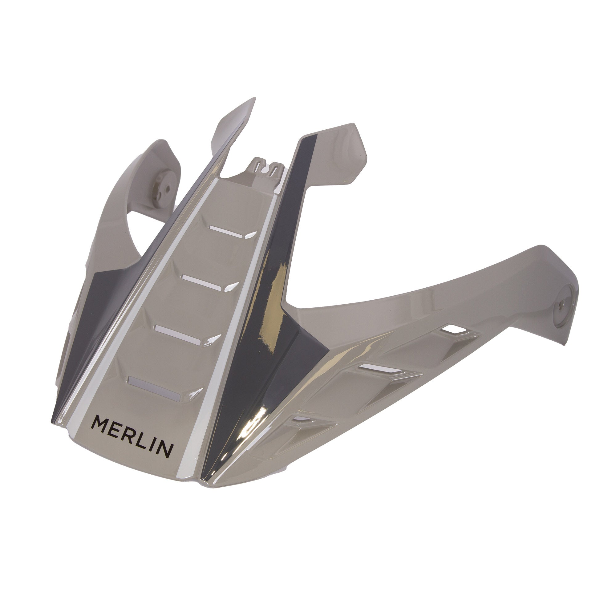 Merlin Adventure Helmet Peak Speed Grey Fluorescent FREE UK Delivery, FREE 365 Day Returns | Moto Central