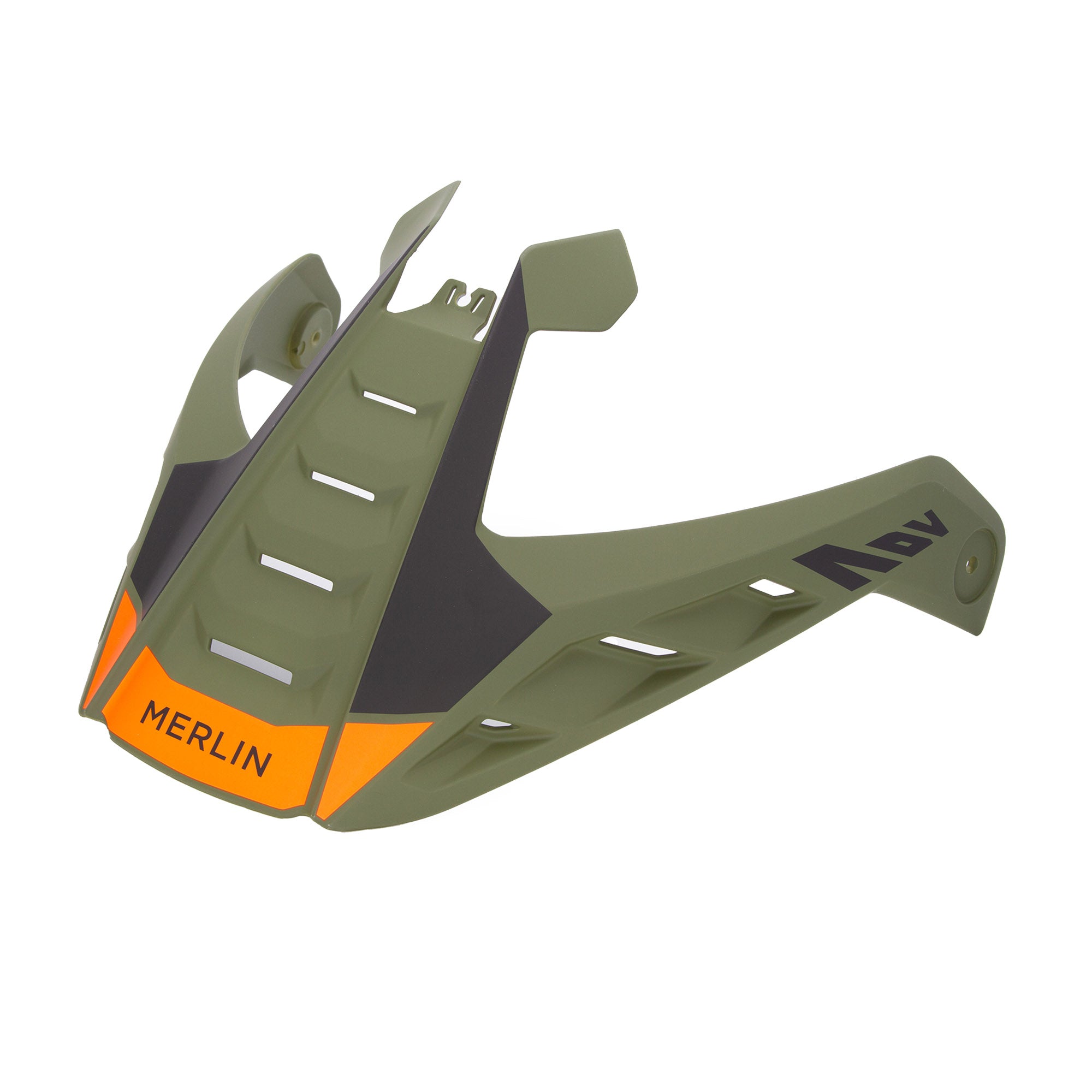 Merlin Adventure Helmet Peak Matt Green FREE UK Delivery, FREE 365 Day Returns | Moto Central