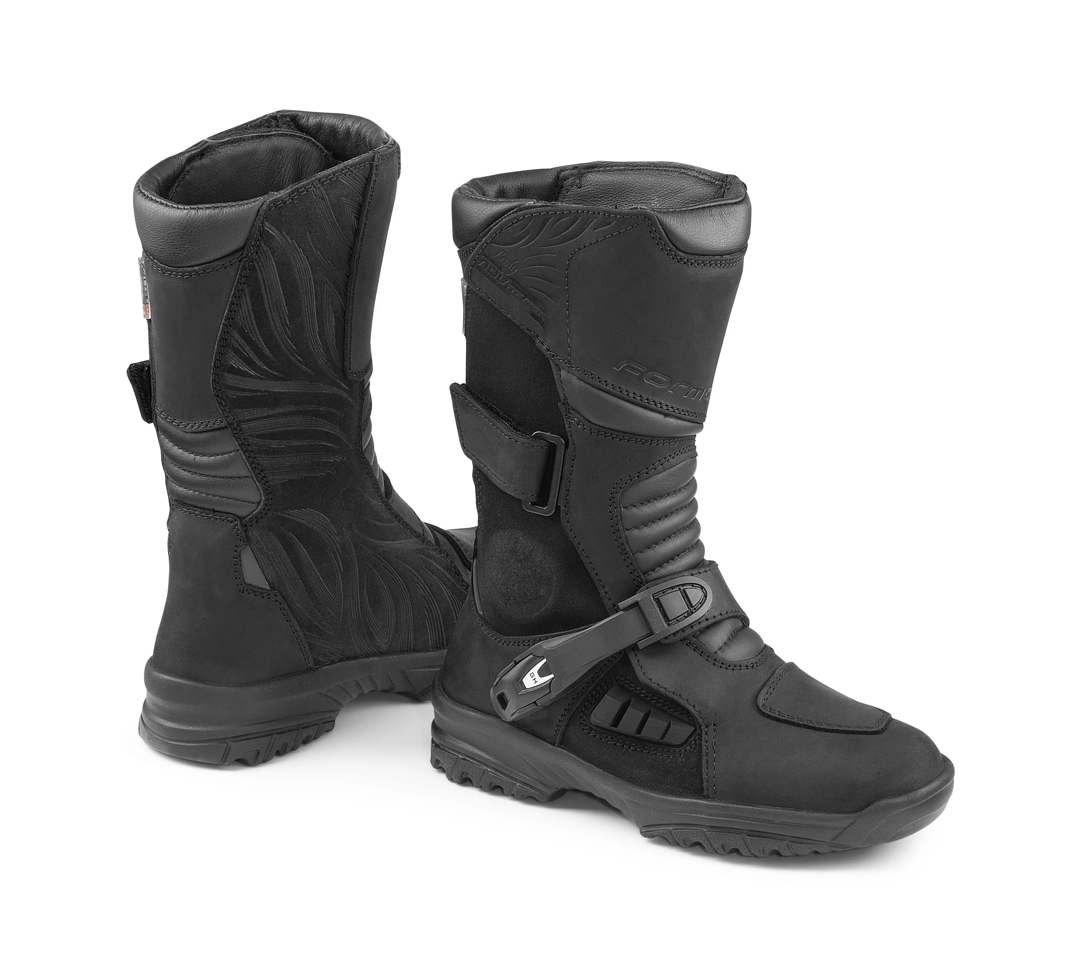 Forma ADV Tourer Dry Ladies Boots Black  - FREE UK Shipping, FREE 365 Day Returns | Moto Central