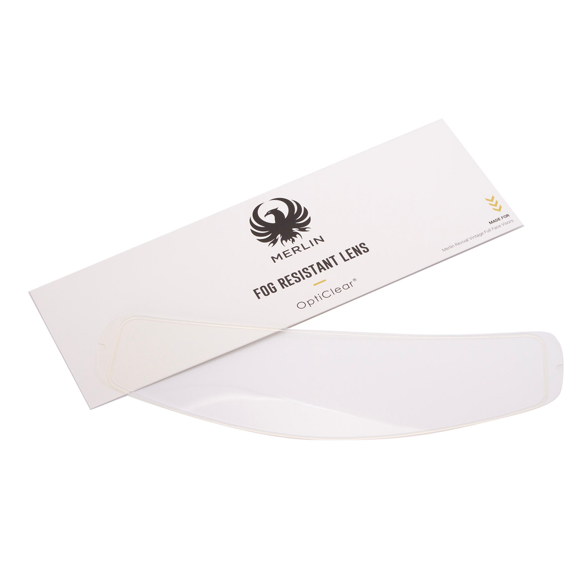 Merlin Opticlear Antifog Full Face Visor FREE UK Delivery, FREE 365 Day Returns | Moto Central