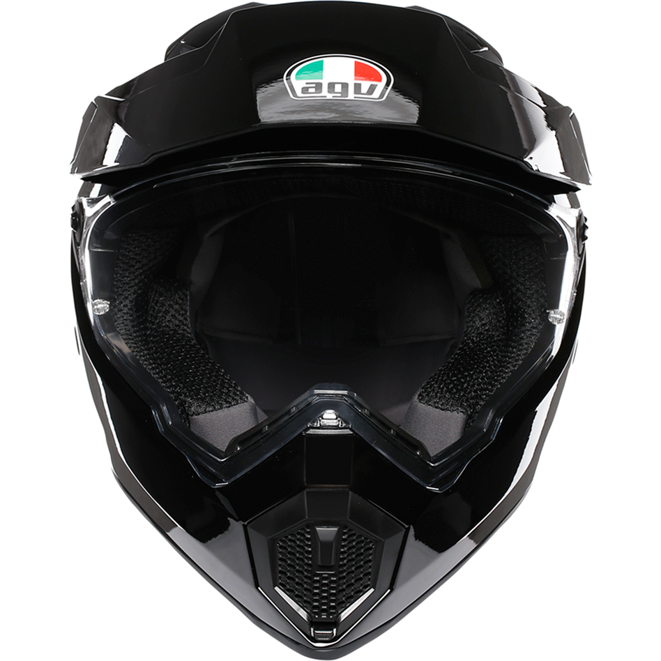 AGV AX9 ECE 22.06 Solid Glossy Carbon