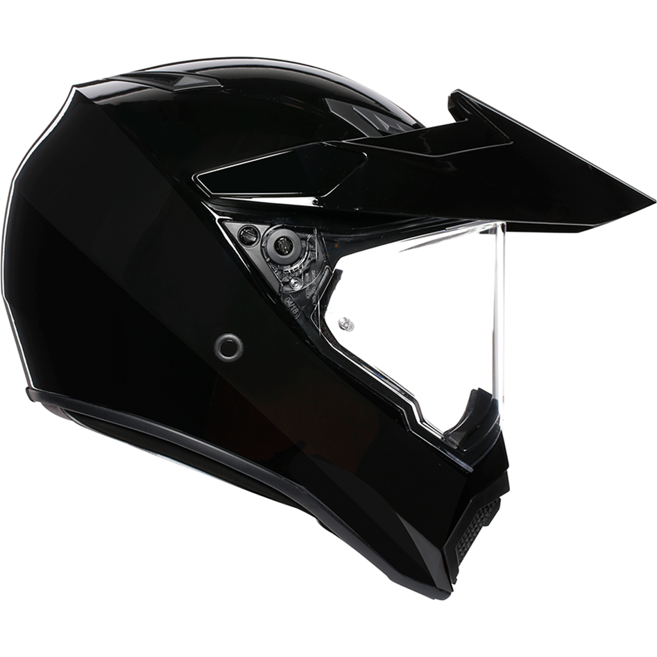 AGV AX9 ECE 22.06 Solid Glossy Carbon