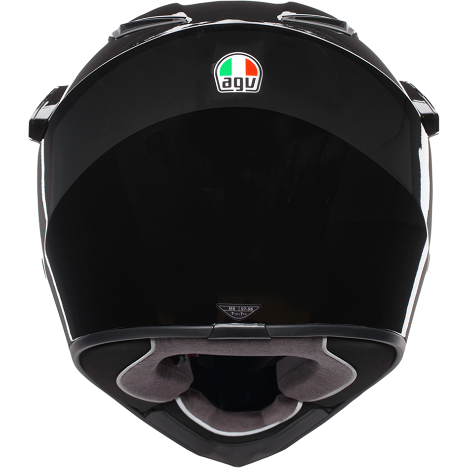 AGV AX9 ECE 22.06 Solid Glossy Carbon
