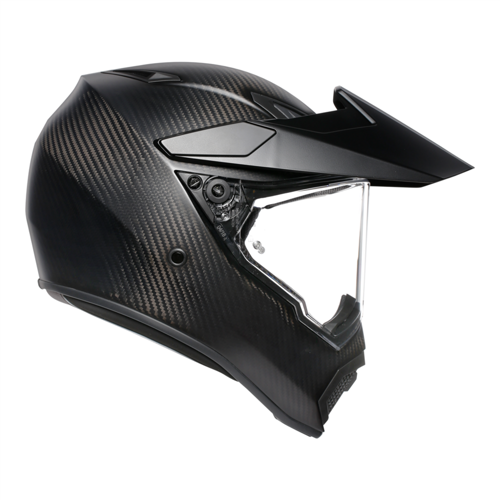 AGV AX9 ECE 22.06 Solid Matt Carbon