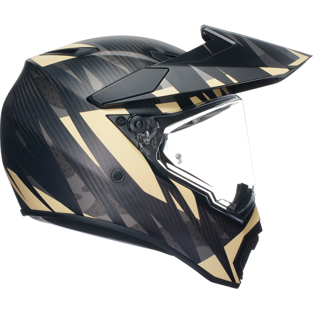AGV AX9 ECE 22.06 Steppa Carbon / Grey / Sand