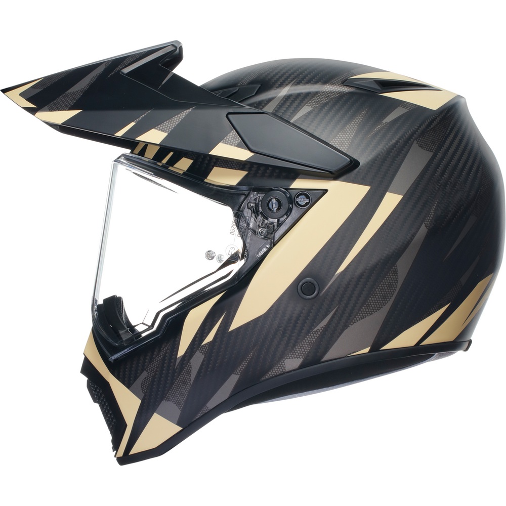 AGV AX9 ECE 22.06 Steppa Carbon / Grey / Sand