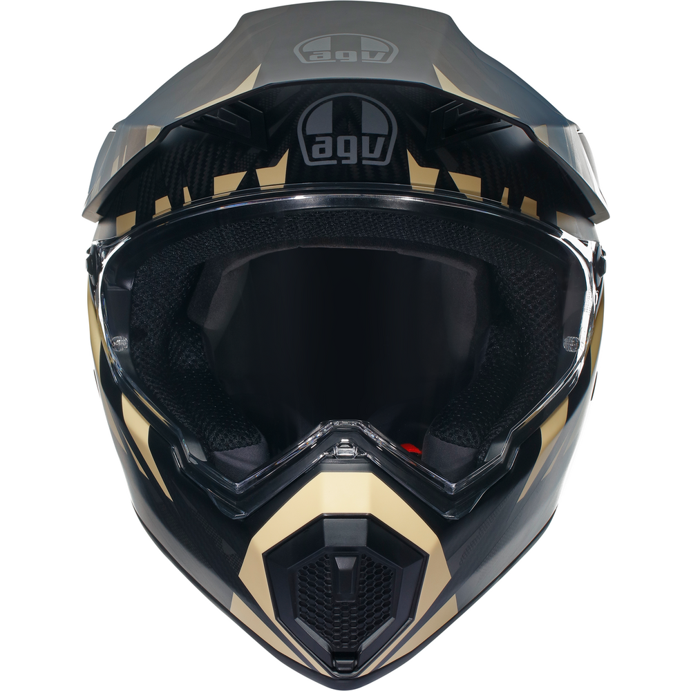 AGV AX9 ECE 22.06 Steppa Carbon / Grey / Sand
