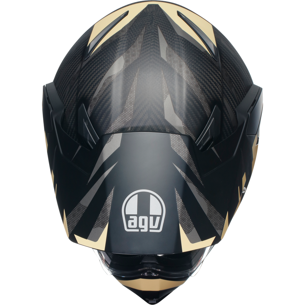 AGV AX9 ECE 22.06 Steppa Carbon / Grey / Sand