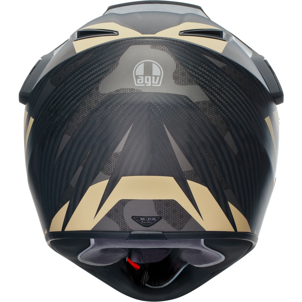 AGV AX9 ECE 22.06 Steppa Carbon / Grey / Sand