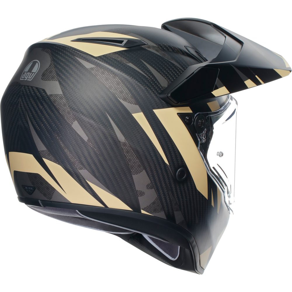 AGV AX9 ECE 22.06 Steppa Carbon / Grey / Sand