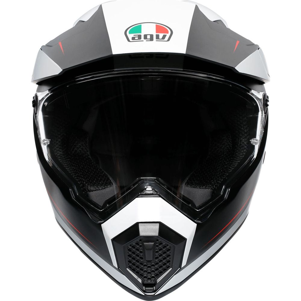 AGV AX9 Pacific Road Matt Black / White / Red