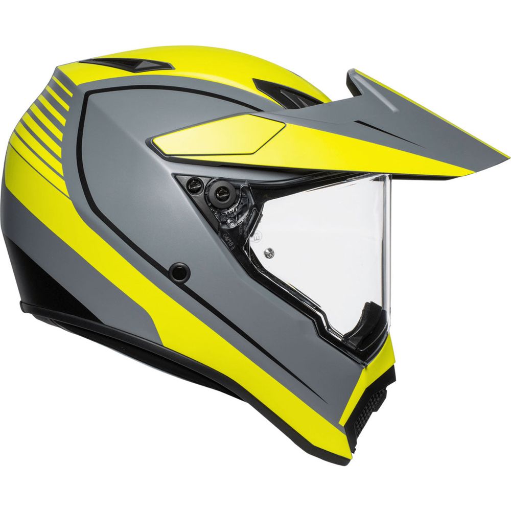 AGV AX9 Pacific Road Matt Grey / Fluo Yellow / Black