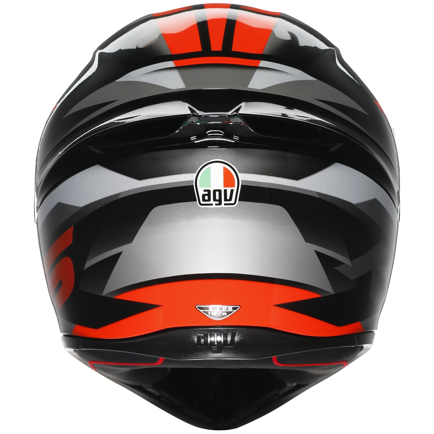 AGV K1-S Fastlap Black / Grey / Red