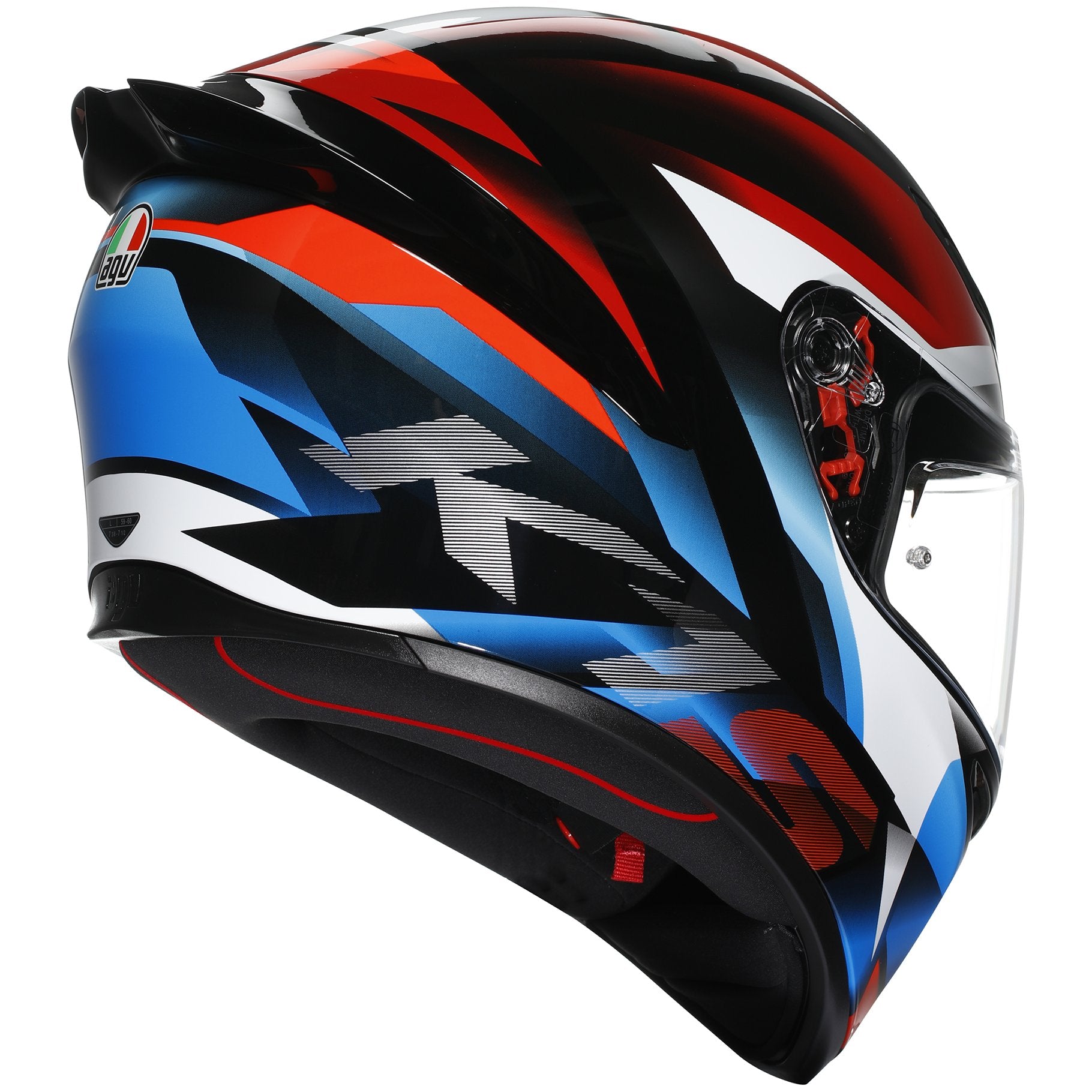AGV K1-S Fastlap Black / Red / Blue