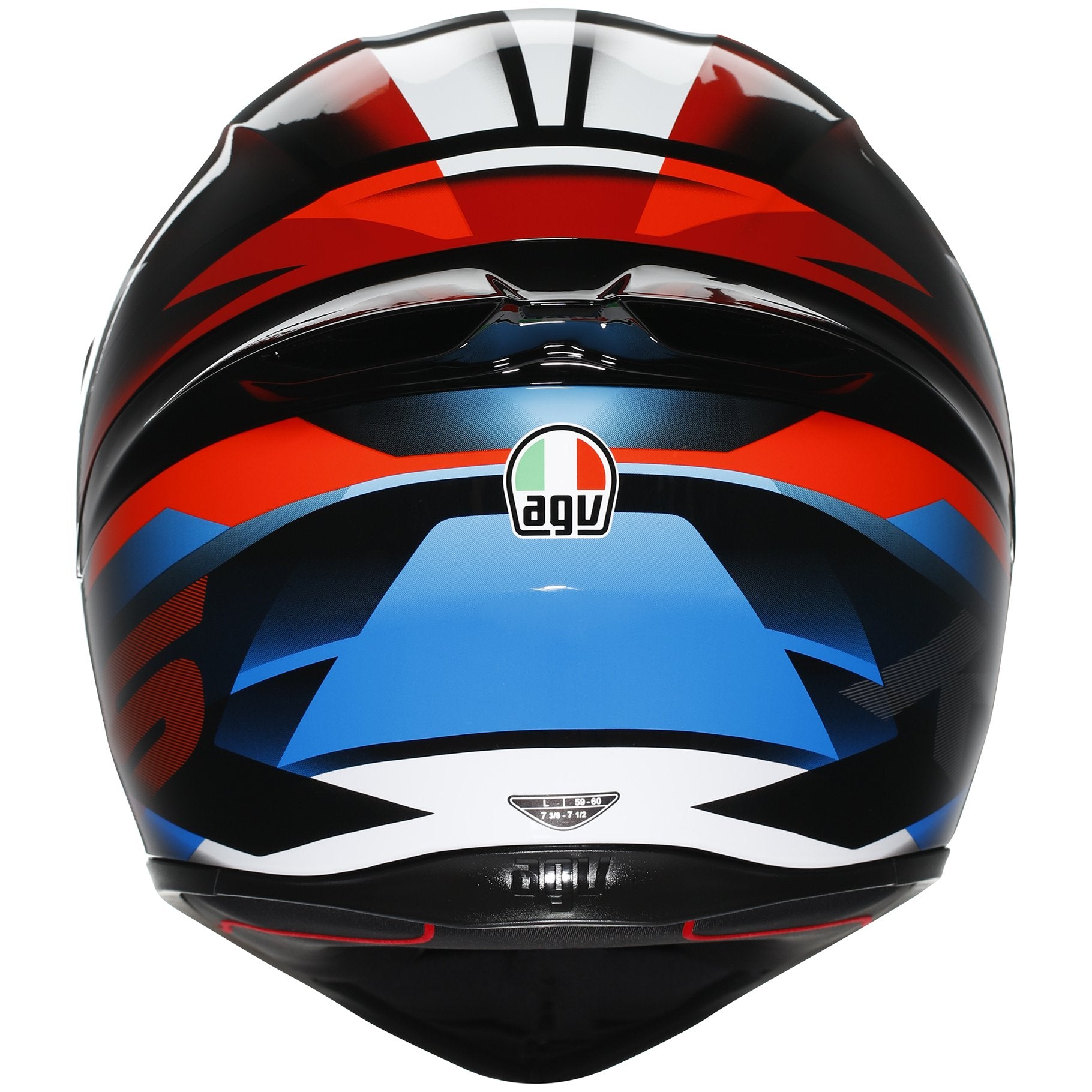AGV K1-S Fastlap Black / Red / Blue