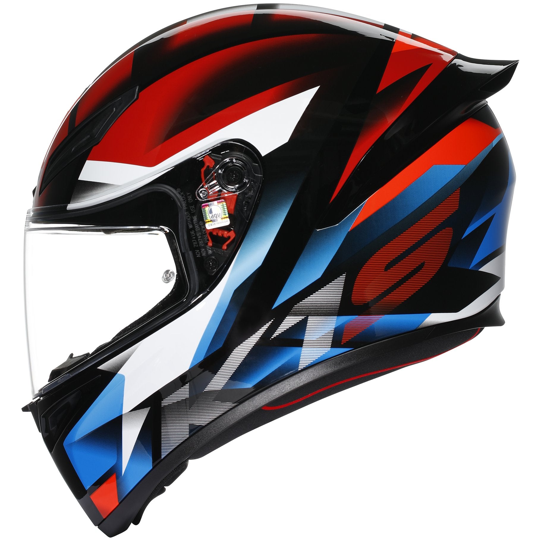 AGV K1-S Fastlap Black / Red / Blue