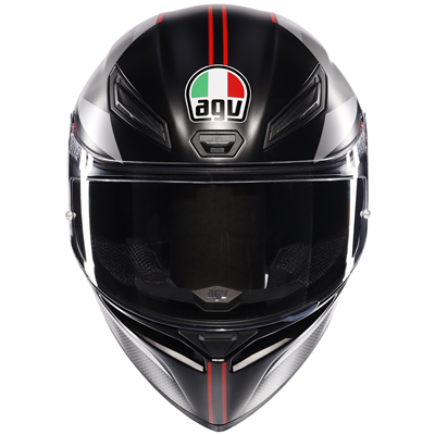 AGV K1-S Lap Matt Black / Grey / Red
