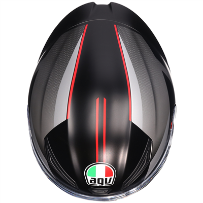 AGV K1-S Lap Matt Black / Grey / Red
