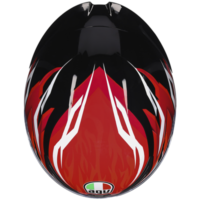 AGV K1-S Lion Black / Red / White