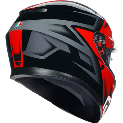 AGV K3 Compound ECE 22.06 Black / Red