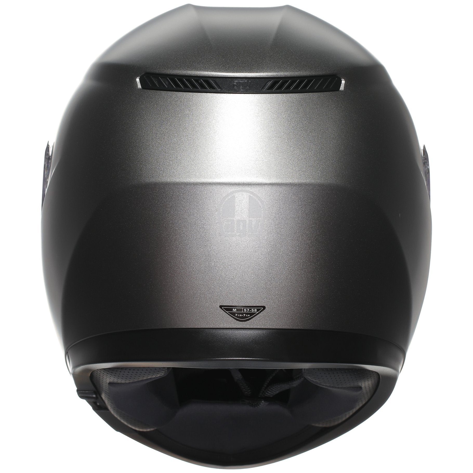 AGV K3 Matt Luna Grey